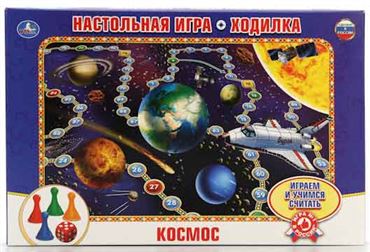 Настольная игра-ходилка Космос 227259 (11187-1)