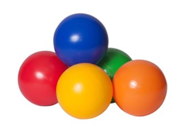 Цветные шарики (д/сух.бас-на) 24шт. (цена за уп.)