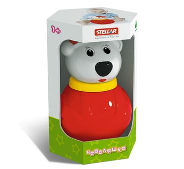 Неваляшка малая Белый медведь-2(п/п пакет)01683