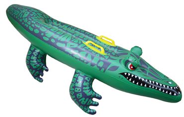 Матрас крокодил с ручками надувной   17-1-84 (50шт.в кор.)