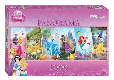 Step 1000 эл. DISNEY Принцессы Panorama 79450 (9шт.в кор.)