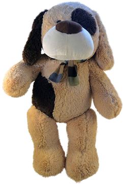 Собака с шарфом 95см. 17-2-852 (30шт.в кор.)