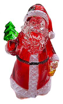 Дед Мороз (прозр. пластик 11см.) (240 шт в кор) А159