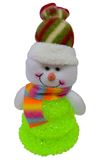 Сувенир Снеговик-елочка светящийся А10