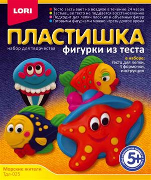 Фигурки из теста Морские жители Тдл025