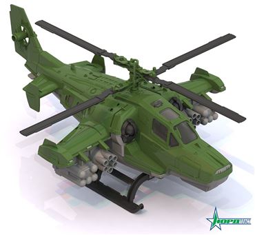 Вертолёт Военный 247 (9шт.в кор.)