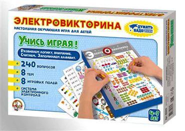 Игра Электровикторина Учись играя! 02843