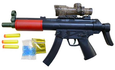Пистолет 709-1 с гелевыми пулями и пулями на присосках (48шт.в кор.)