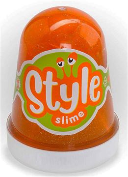 STYLE SLIME блестящий Оранжевый с ароматом апельсина 130мл. Сл020
