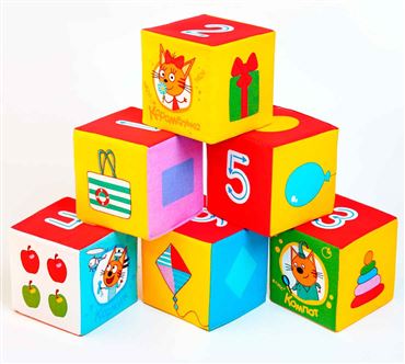 Игрушка Кубики Три Кота (Математика) 473
