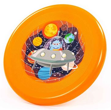 Летающая тарелка d205мм (оранжевая) 89953 (20шт.в кор.)
