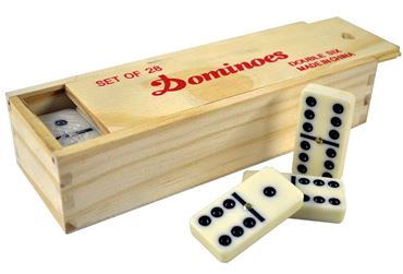 Игра Домино 22-1-1008 в дер коробке (60)