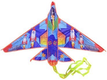Воздушный змей 1,15м. 22-1-1134 самолет (500)