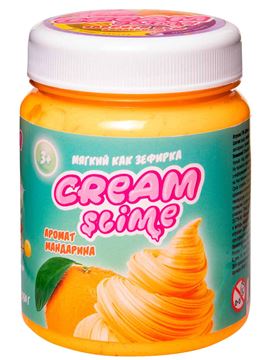Cream-Slime с ароматом мандарина 250г. ТМ Slime SF02-K