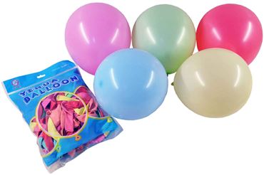 Набор воздушных шаров 10 2,2гр пастель (100шт.в уп.) 22-3-349 (200)