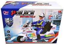 Полицейский на мотоцикле на бат.2388B (72)