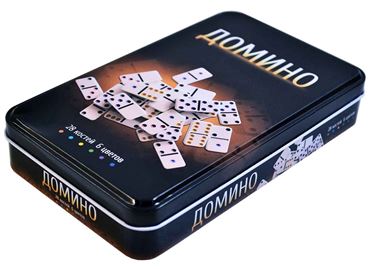 Игра Домино 5010T в металл коробке (24)