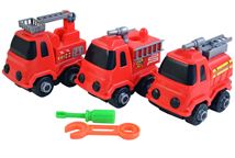 Машина-конструктор 8613-1 пожарная 3вида (2 …
