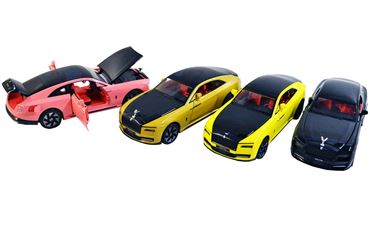 Машина модельная XA2412B металл 3цвета свет звук (8шт.в уп.) (1:24) (48)