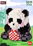 Конструктор 5044 XINZ пиксельный Панда (56)