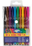 Набор цветных ручек 10цв. 1.00мм, 80160