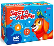 Тесто для лепки 840гр. формы, скалка П119