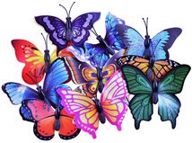Декор для стен Бабочки 7см. (10шт.в уп.) на …