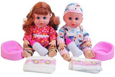 Кукла K111-6B с горшком и аксесс (72)