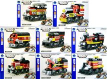 Конструктор BB004 Паровоз 8видов 8в2 (8шт.в &hellip;