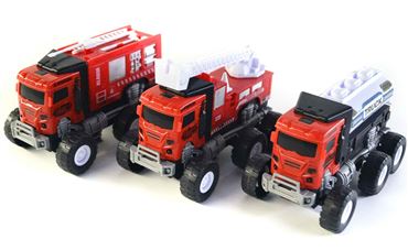 Машина 993-60K пожарная 3вида (12шт.в уп.) (288)