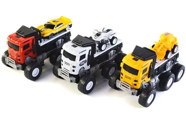 Машина 995-60K грузовая с машиной 3вида (12шт.в уп.) (288)