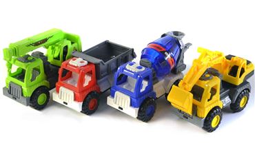 Машина BJ634A строительная 4вида (8шт.в уп.) (192)