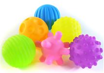 Набор резиновых игрушек TG2609-13 мячики 6ш …