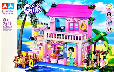 Конструктор 7646 CHABAO GIRL (60)