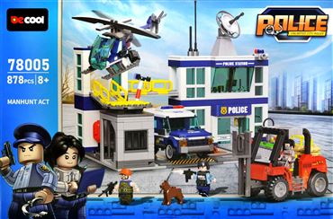 Конструктор 78005 DCL Полиция (32)