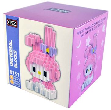 Конструктор 8151 XINZ пиксельный Заяц (180)