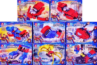 Конструктор A7016 CHABAO ROBOT 8в1 ЧП (384)