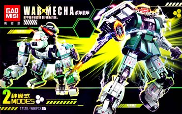 Конструктор T3138 GMS ROBOT 2В1 (72)