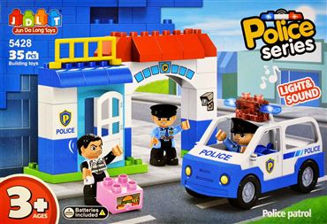 Конструктор блочный 5428 JDLT POLICE (18)