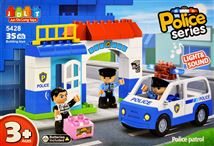 Конструктор блочный 5428 JDLT POLICE (18)