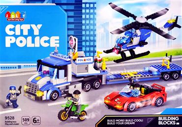 Конструктор блочный 9528 JDLT CITY POLICE (18)