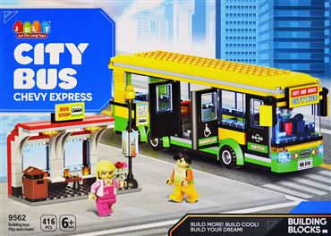 Конструктор блочный 9562 JDLT CITY BUS (18)