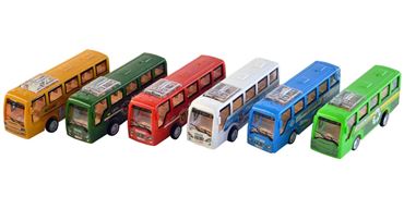 Набор Автобусов 399-78S 6шт. (144)