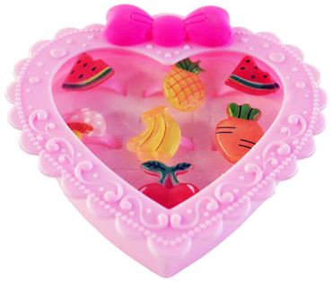 Набор колец 777-3 7шт. в боксе (12шт.в уп.) (432)