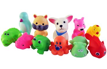 Набор резиновых игрушек HY668-59 11шт. (240)