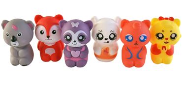 Набор резиновых игрушкек YRB01-4 6шт. (144)