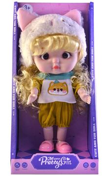 Кукла 1004-X16 PRETTY в одежде животного шарнир муз (48)