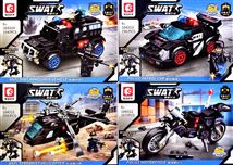 Конструктор 104312-104315 S SWAT 4вида (4шт …
