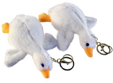 МИ Гусь обнимашка (брелок) 12см. 25-1-335 (360)