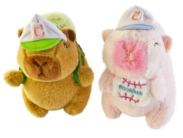 МИ Капибара в кепке с рюкзаком 2вида 12см. 25-1-344 (360)